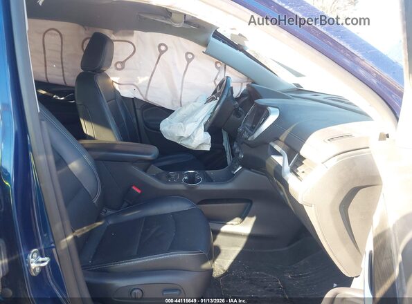 3GKALVEV2NL167827 2022 GMC TERRAIN Blue Widok wnętrza z przodu
