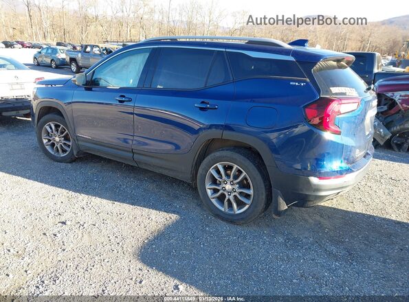 3GKALVEV2NL167827 2022 GMC TERRAIN Blue Tył lewy