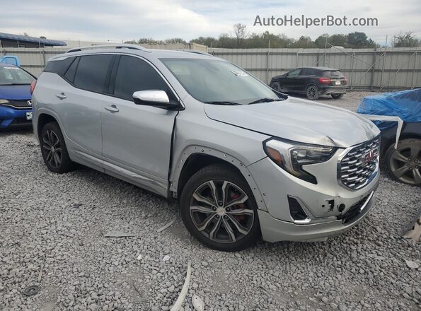 3GKALXEX9JL365652 2018 GMC TERRAIN Silver Առջևի աջ