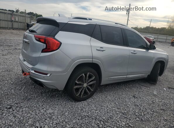 3GKALXEX9JL365652 2018 GMC TERRAIN Silver Հետևի աջ
