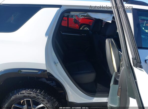 3GKALYEG4TL225744 2026 GMC TERRAIN White VIN კოდის სტიკერის ხედი
