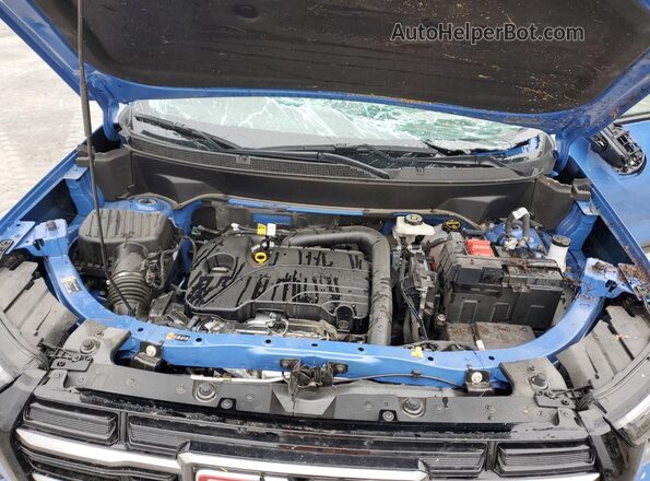 3GKALYEG5TL110246 2026 GMC TERRAIN Blue ძრავის განყოფილების ხედი