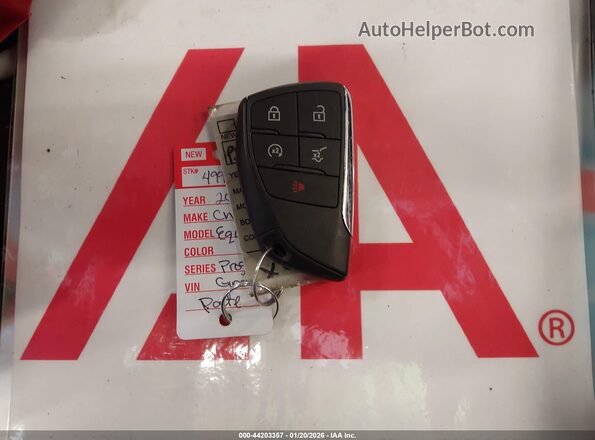3GN7DLRP5SS144795 2025 CHEVROLET EQUINOX Black Vista del salpicadero