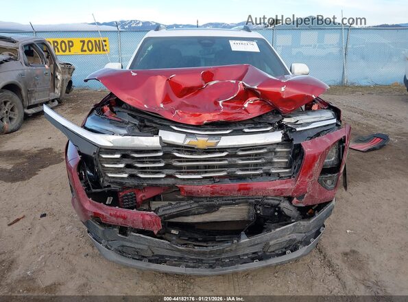 3GNAXHEG1SL105065 2025 CHEVROLET EQUINOX Красный Вид щитка приборов