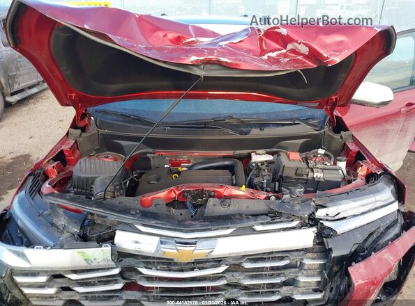 3GNAXHEG1SL105065 2025 CHEVROLET EQUINOX Красный Вид сзади