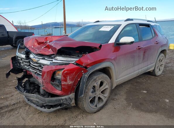 3GNAXHEG1SL105065 2025 CHEVROLET EQUINOX Красный Передняя левая четверть