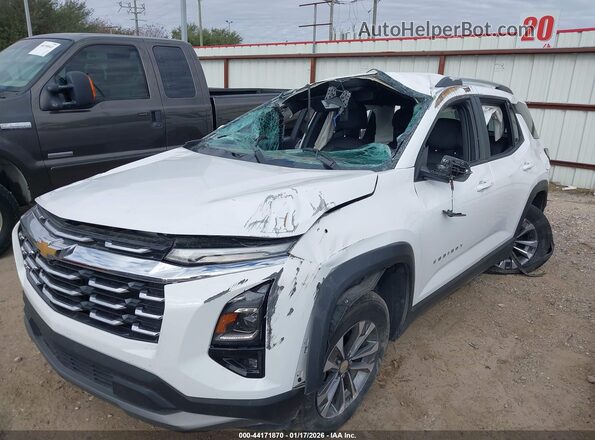 3GNAXHEG1SL210561 2025 CHEVROLET EQUINOX White Դիմացի տեսք