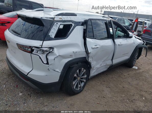 3GNAXHEG1SL210561 2025 CHEVROLET EQUINOX White Հետևի աջ