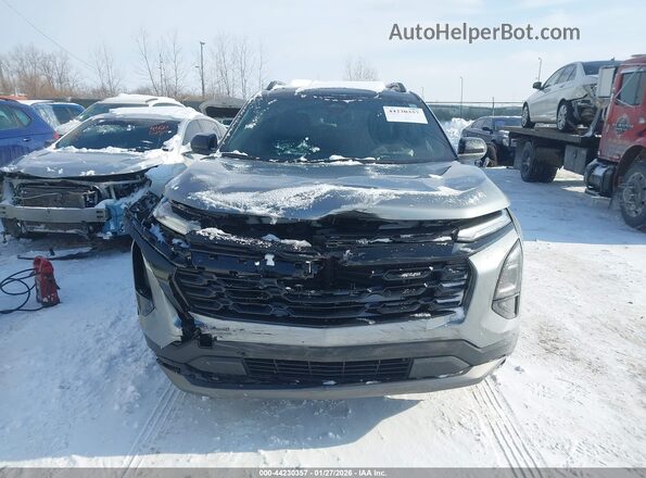 3GNAXHEG2SL285690 2025 CHEVROLET EQUINOX Gray Instrument cluster view