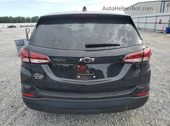 3GNAXHEG6RL355363 2024 CHEVROLET EQUINOX Black Вид ззаду