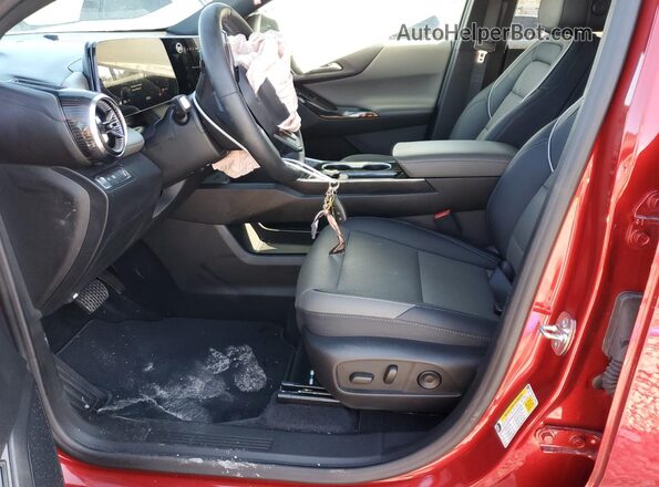 3GNAXHEG8TL148464 2026 CHEVROLET EQUINOX Красный Вид салона спереди