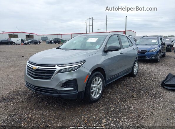 3GNAXHEGXRL273796 2024 CHEVROLET EQUINOX Silver Przód lewy