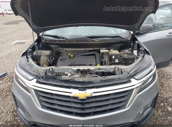 3GNAXHEGXRL273796 2024 CHEVROLET EQUINOX Silver Widok z tyłu