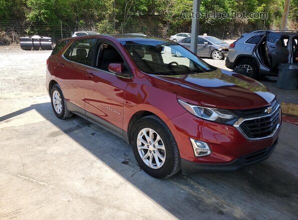 3GNAXJEV4JS623486 2018 CHEVROLET EQUINOX Красный Передняя правая четверть