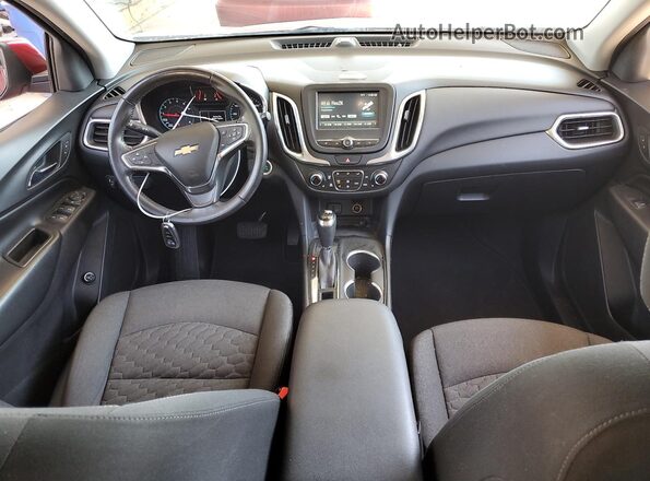 3GNAXJEV4JS623486 2018 CHEVROLET EQUINOX Красный Вид панели приборов