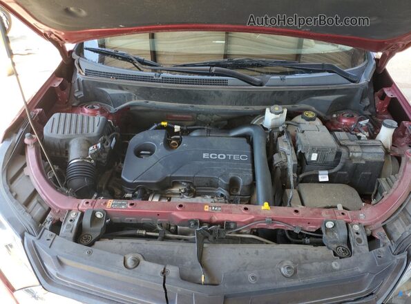 3GNAXJEV4JS623486 2018 CHEVROLET EQUINOX Красный Вид задней части салона