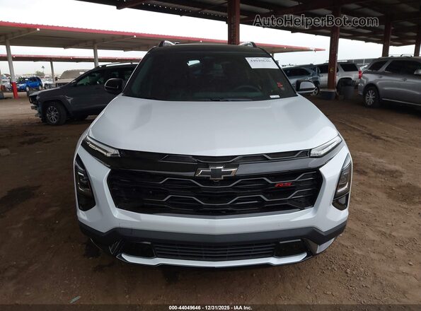 3GNAXLEG0TL220390 2026 CHEVROLET EQUINOX White Widok zestawu wskaźników