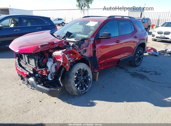 3GNAXLEG1TL225596 2026 CHEVROLET EQUINOX Burgundy Передня ліва чверть