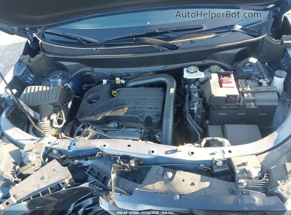 3GNAXLEG4SL222335 2025 CHEVROLET EQUINOX Синий Вид сзади