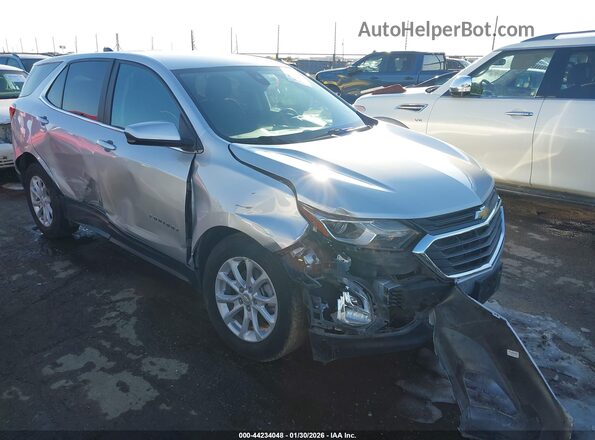 3GNAXTEV2MS158223 2021 CHEVROLET EQUINOX Silver Դիմացի տեսք