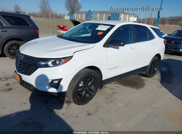 3GNAXUEV2ML372449 2021 CHEVROLET EQUINOX Белый Передняя левая четверть