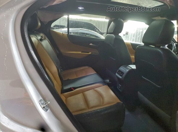 3GNAXXEV1MS119422 2021 CHEVROLET EQUINOX White Rear seats view