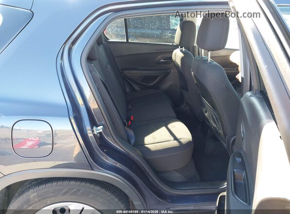 3GNCJKSB3KL170807 2019 CHEVROLET TRAX Dark Blue VIN sticker view