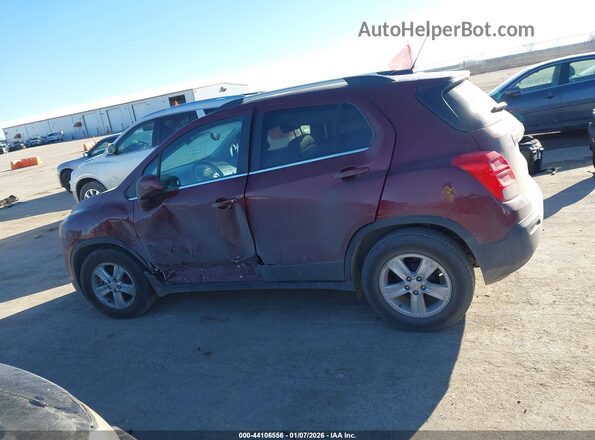 3GNCJLSB0GL266259 2016 CHEVROLET TRAX Red 