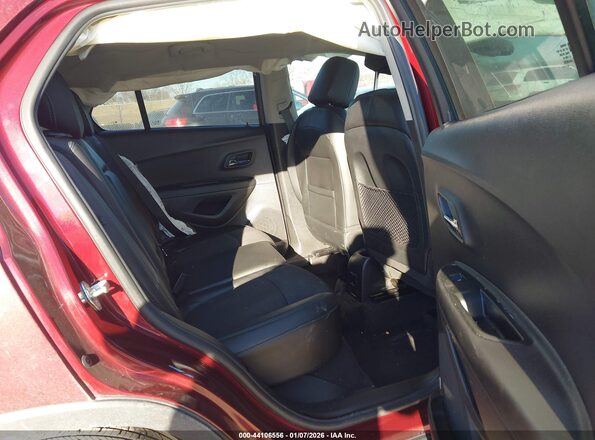3GNCJLSB0GL266259 2016 CHEVROLET TRAX Red Вид наклейки з VIN-кодом
