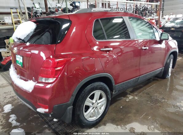 3GNCJLSB7KL356663 2019 CHEVROLET TRAX Red უკანა მარჯვენა