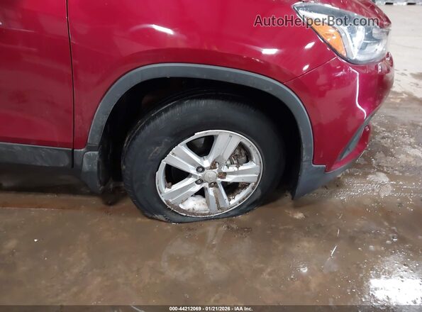 3GNCJLSB7KL356663 2019 CHEVROLET TRAX Red წინა ხედი