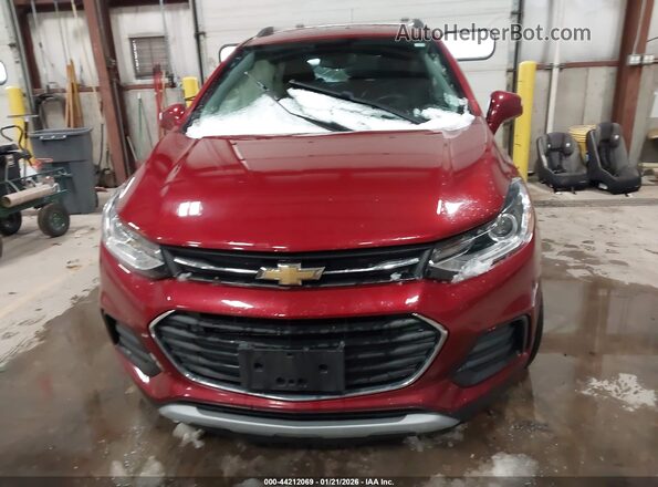 3GNCJLSB7KL356663 2019 CHEVROLET TRAX Red ხელსაწყოთა პანელის ხედი