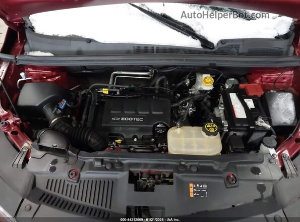 3GNCJLSB7KL356663 2019 CHEVROLET TRAX Red უკანა ხედი