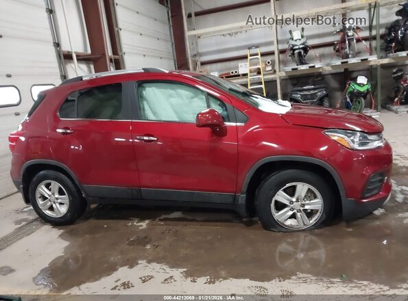3GNCJLSB7KL356663 2019 CHEVROLET TRAX Red უკანა სალონის ხედი