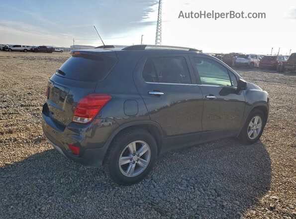 3GNCJLSBXHL237885 2017 CHEVROLET TRAX Gray Trasero derecho