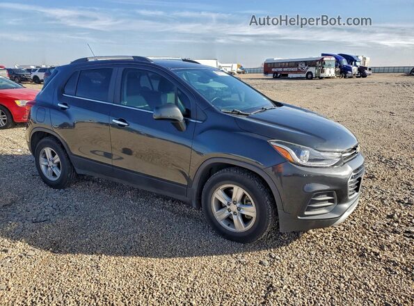 3GNCJLSBXHL237885 2017 CHEVROLET TRAX Gray Delantero derecho