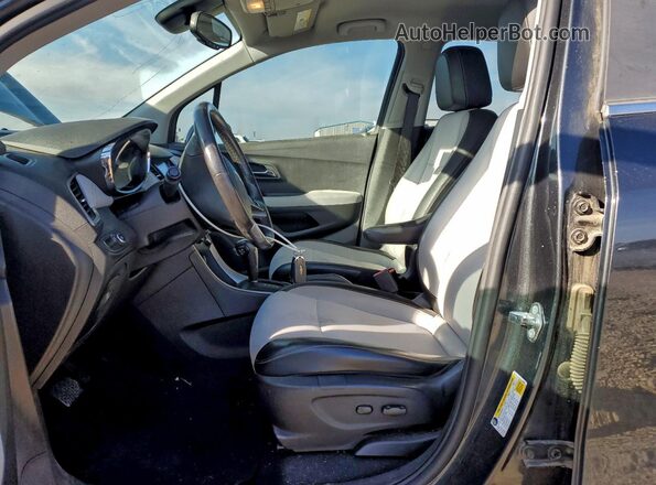 3GNCJLSBXHL237885 2017 CHEVROLET TRAX Gray Vista interior delantera