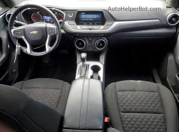 3GNKBCR45LS678306 2020 CHEVROLET BLAZER Black Vista del salpicadero