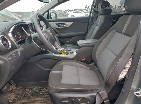 3GNKBCR45PS228807 2023 CHEVROLET BLAZER Gray Front interior view