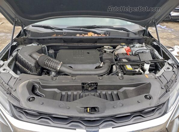 3GNKBCR45PS228807 2023 CHEVROLET BLAZER Gray Engine compartment view