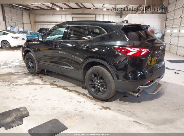 3GNKBCR4XNS182579 2022 CHEVROLET BLAZER Black Tył lewy