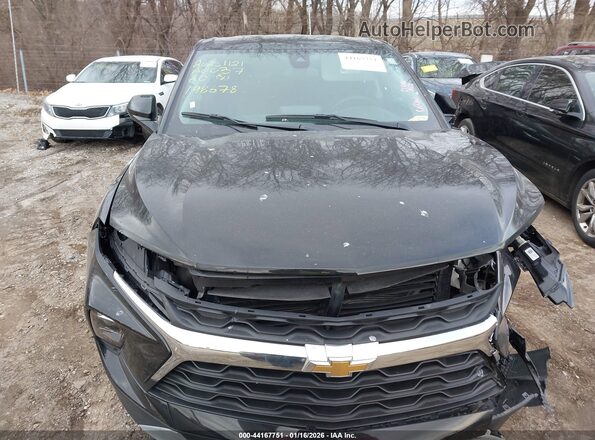 3GNKBCR4XSS198678 2025 CHEVROLET BLAZER Black Widok zestawu wskaźników