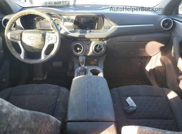 3GNKBCRS1MS529486 2021 CHEVROLET BLAZER Charcoal 