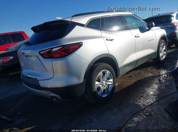 3GNKBCRS3MS524662 2021 CHEVROLET BLAZER Silver Задня права чверть