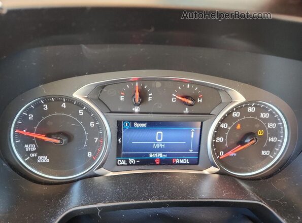 3GNKBCRS5KS692008 2019 CHEVROLET BLAZER Черный Вид щитка приборов