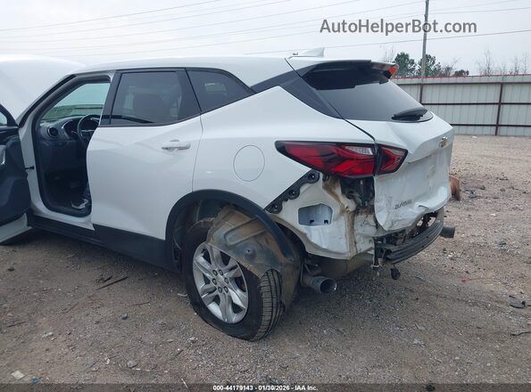 3GNKBCRS8KS696845 2019 CHEVROLET BLAZER White 