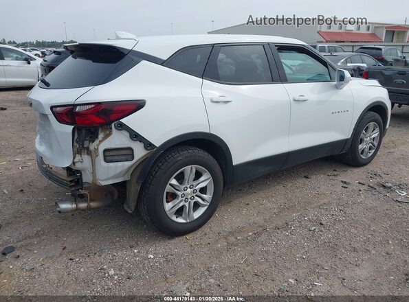 3GNKBCRS8KS696845 2019 CHEVROLET BLAZER White 