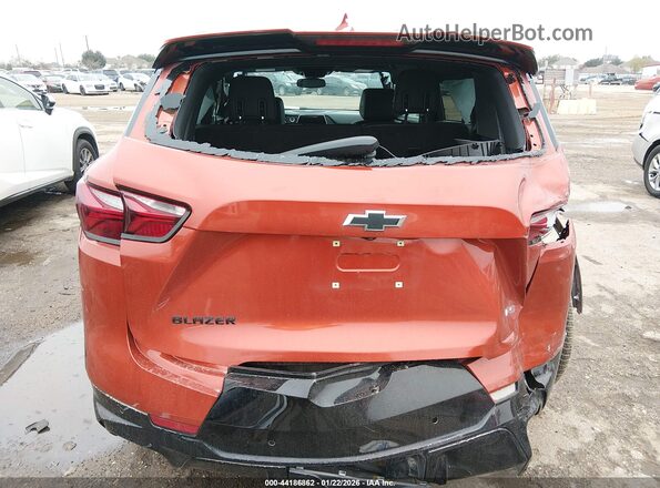 3GNKBERS3MS575056 2021 CHEVROLET BLAZER Orange 