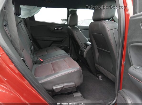 3GNKBERS3MS575056 2021 CHEVROLET BLAZER Orange VIN կոդի պիտակի տեսք