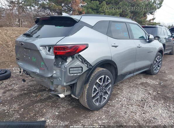 3GNKBERS5RS159873 2024 CHEVROLET BLAZER Gray Задня права чверть